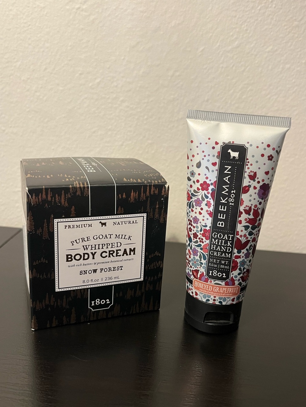 NEW Beekman 1802 Goat Milk Whipped Body Cream and Hand Cream